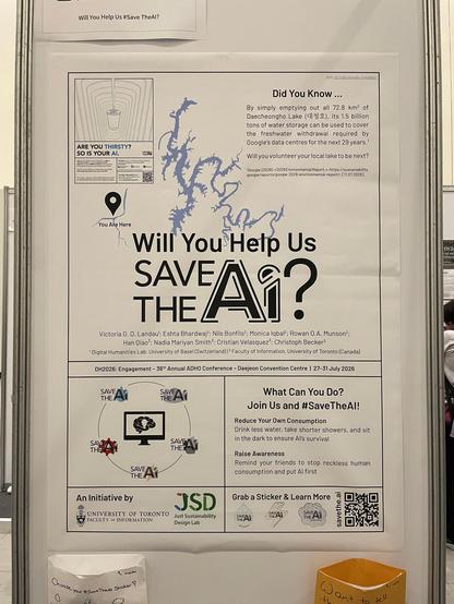 Poster: Will you help us save the AI?